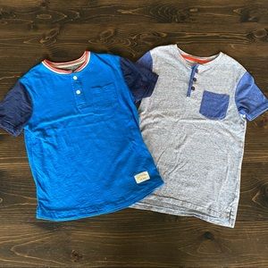 Gap & Old Navy Boys Short Sleeve Shirts Size Medium